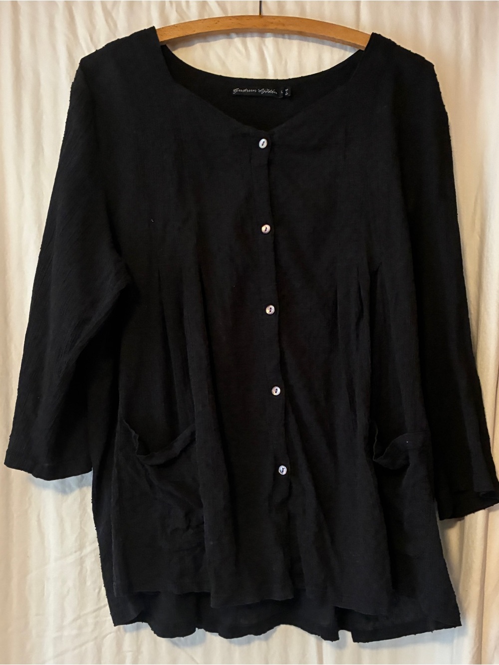 Black Gudrun Sjoden Artist Smock